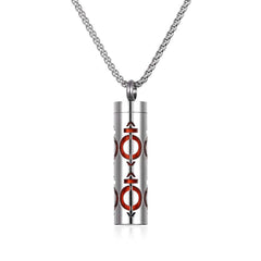 Aromatherapy Pendant Perfume Bottle Essential Oil Titanium Steel - ProTrendyz