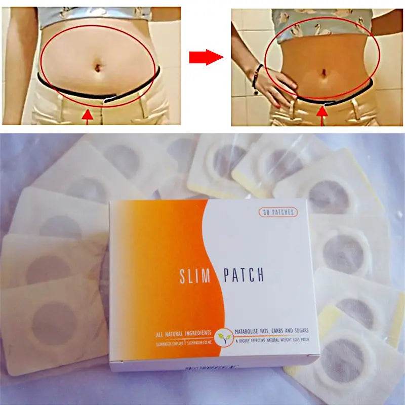 Navel Belly Button Patch Slimming Patch Abdomen Magnetic Detox Sticker - ProTrendyz