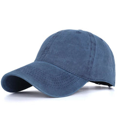 Washed Baseball Caps For Men And Women Outdoor Distressed Sun Hats Simple Caps - ProTrendyz