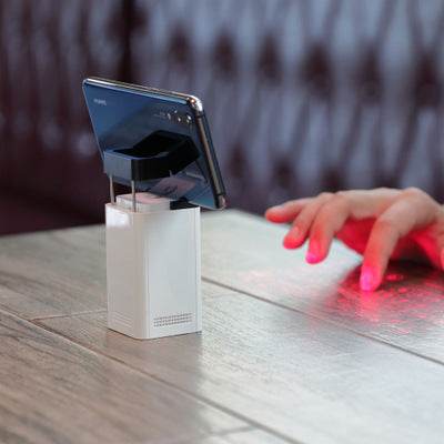 LEING FST Virtual Laser Keyboard Bluetooth Wireless Projector Phone Keyboard For Computer Pad Laptop With Mouse Function - ProTrendyz