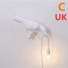 Creative Auspicious Bird Resin Wall Lamp Decoration - ProTrendyz