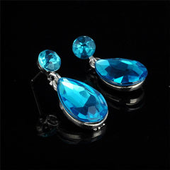 Foreign trade explosion bride alloy diamond necklace earrings set wedding jewelry and jewelry accessories - ProTrendyz