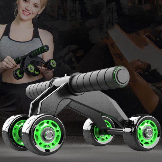 Four-wheeled Abdominal Roller Home Exercise Abdominal Muscle Fitness Equipment - ProTrendyz