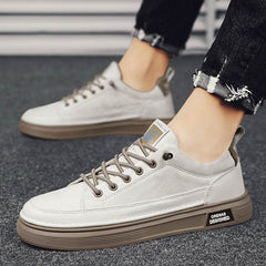 Slip-on Flats Shoes Men Sneakers Daily Leisure Sports Work Casual Shoes - ProTrendyz