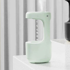 Bedroom Anti-Gravity Humidifier With Clock Water Drop Backflow Aroma Diffuser Dry Nose Large Capacity Office Bedroom Mute Heavy Fog Household Sprayer US - ProTrendyz