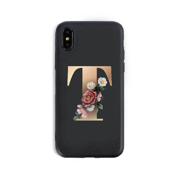 26 English Alphabet Silicone Phone Cases - ProTrendyz