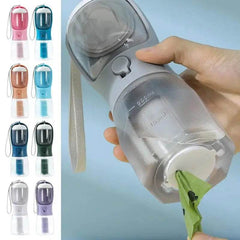 Dog Water Cup Drinking Food Garbage Bag Three-in-one Portable Small Multi-functional Pet Cups Pets Supplies - ProTrendyz