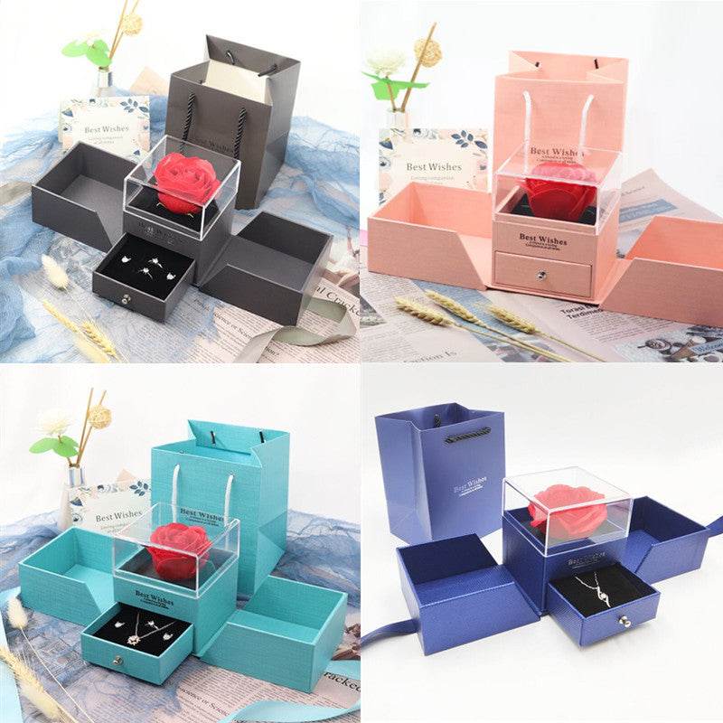 Valentine's Day Plastic Eternal Flower - ProTrendyz