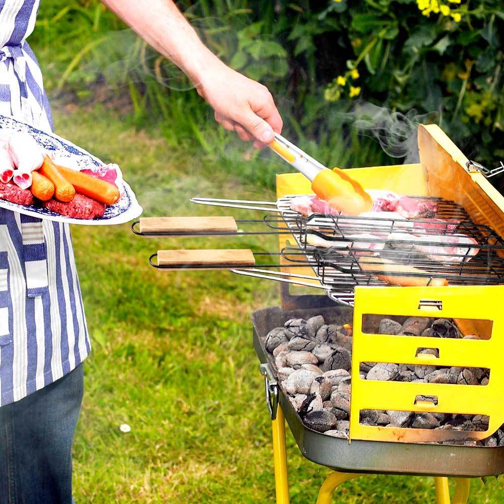 BBQ Grill Mesh Stainless Steel Tools Kitchen Accessories - ProTrendyz