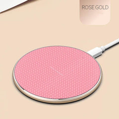 Ultra-thin round wireless charging fast charging base - ProTrendyz