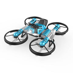 WiFi FPV RC Drone Motorcycle 2 in 1 Foldable Helicopter Camera 0.3MP Altitude Hold RC Quadcopter Motorcycle Drone 2 in 1 Dron - ProTrendyz