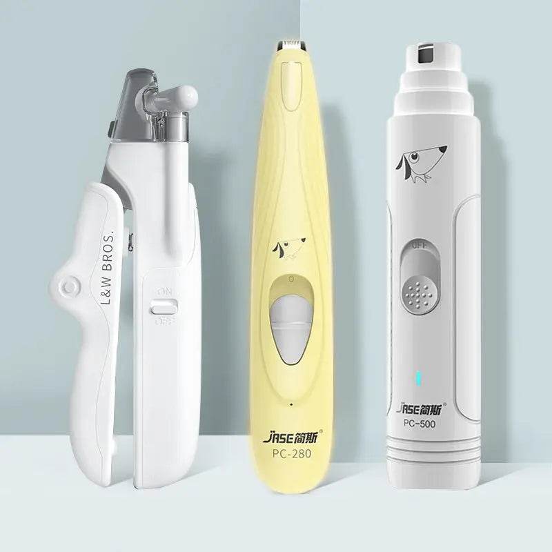 Pet Nail Clippers With LED Light Dogs Cat Nail Scissors Professional Trimmer Tool Care Grooming Supplies - ProTrendyz