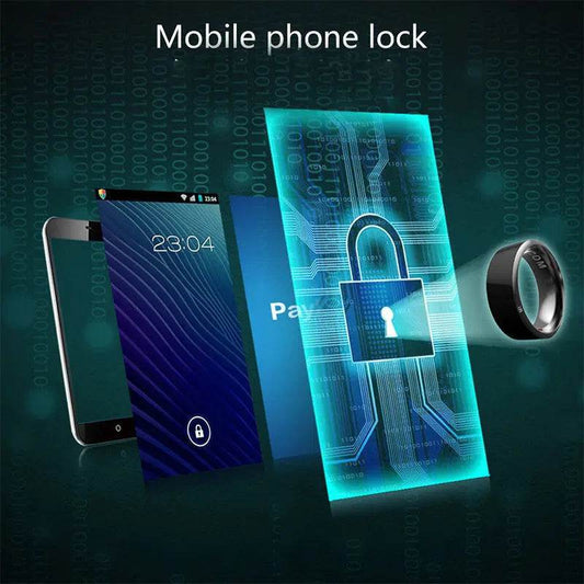 Smart Ring Wearable Device Multifunctional Black High-tech NFC - ProTrendyz