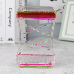 Creative Cruise Fluid Liquid Hourglass Quicksand Timer 2024 Ins Living Room Office Ornaments Desk Table Decorations Home Decor - ProTrendyz