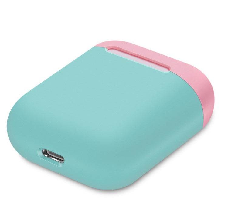 Compatible with Apple, Protective cover Suitable for Bluetooth wireless headset charging box protection shell anti-portable silicone sleeve - ProTrendyz