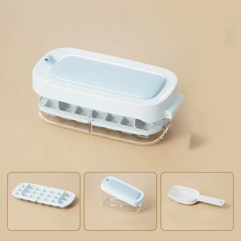 Ice Box Ice Cube Tray Grid High Capacity Food Grade Kitchen Gadgets - ProTrendyz