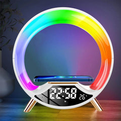 O Light Three In One Wireless Charging Multifunctional Bluetooth Speaker Night Light - ProTrendyz