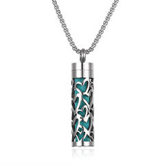Aromatherapy Pendant Perfume Bottle Essential Oil Titanium Steel - ProTrendyz