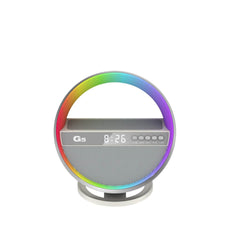 2024 New Multifunction RGB Night Light Wireless Charger Bluetooth-compatible Speaker Large G Ambience Light Home Decor - ProTrendyz