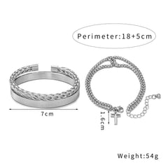 Party Mens Bangle Men For Bracelets Jewelry Male - ProTrendyz