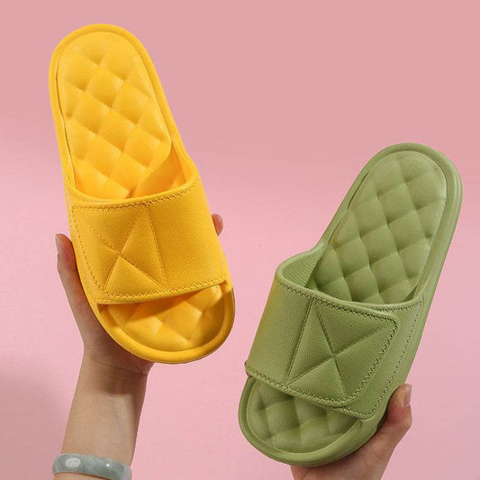 Summer Slippers Plaid Design Bathroom Slippers For Women Shoes - ProTrendyz