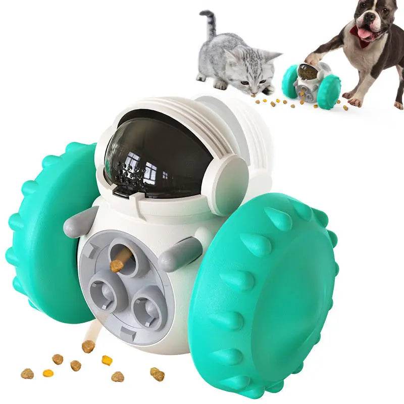 Cat And Dog Toys Slow Food Interactive Balance Car Multifunctional Fun Development Smart Pet Feeding Dog Toy Car Pets Products - ProTrendyz