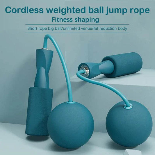 Training Jump Rope Set Fitness Jump Ropes And Silicone Handles For Women Men Kids With Speed Cordless Ball Adjustable Anti-Tangle PVC Wire Rope For Fitness Crossfit Indoor Outdoor Workout - ProTrendyz