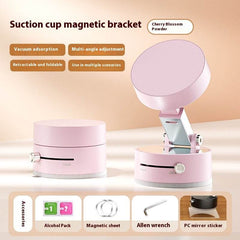 Foldable Magnetic Vacuum Car Phone Holder Foldable Suction Cup With Suction Cup Hands-Free Navigation For Smart Phone - ProTrendyz