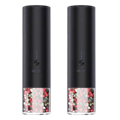 Electric Food Corn Soybean Salt And Pepper Grinder Mill Machine Rechargeable Electric Pepper And Salt Grinder Set With LED Kitchen Gadgets - ProTrendyz