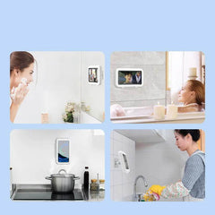 Shower Phone Box Bathroom Waterproof Phone Case Seal Protection Touch Screen Mobile Phone Holder For Kitchen Handsfree Gadget - ProTrendyz