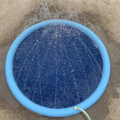 Non-Slip Splash Pad For Kids And Pet Dog Pool Summer Outdoor Water Toys Fun Backyard Fountain Play Mat - ProTrendyz