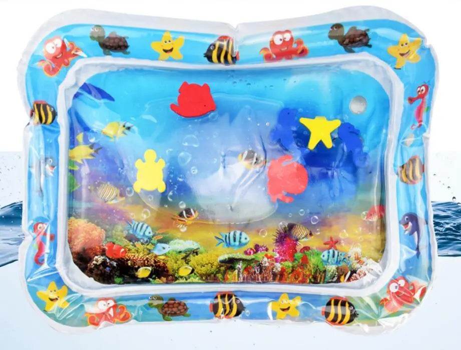 Baby Inflatable Water Mat, Infants Summer Beach Water Mat Patted Pad Water Cushion For Infants Toddlers Summer Activity Play Toys Baby Pillows - ProTrendyz