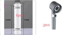 3 Modes Shower Head High Pressure Showerhead Portable Filter Rainfall Faucet Tap Bathroom Bath Home Innovative Accessories US - ProTrendyz