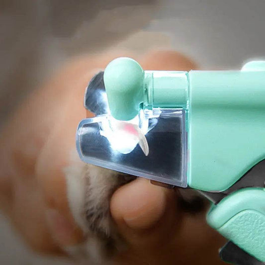 Pet Nail Clippers With LED Light Dogs Cat Nail Scissors Professional Trimmer Tool Care Grooming Supplies - ProTrendyz