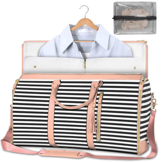 Large Capacity Travel Duffle Bag Carry On Women's Handbag Folding Suit Bag Waterproof Clothes Totes US - ProTrendyz