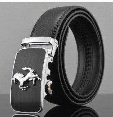 Men Automatic Buckle Leather Belts - ProTrendyz