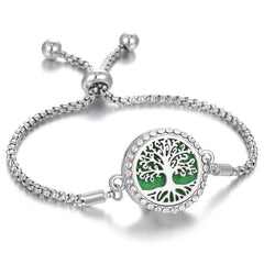 2024 New Kaleidoscope Aromatherapy Bracelet Perfume Essential Oil Diffuser Locket Bracelet Charms Women Aroma Diffuser Jewelry - ProTrendyz
