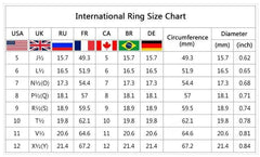 New gold-plated couple ring sunflower flower color separation zircon ring - ProTrendyz