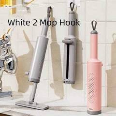 Rotatable Self-Squeeze Mini Mop With Crevice Brush Hand Wash-Free Flat Squeeze Mop With 2 Reusable Microfiber Pads, Microfiber Mop For Wet Dry Use Self Wringing Flat Mop For Floor Cleaning - ProTrendyz