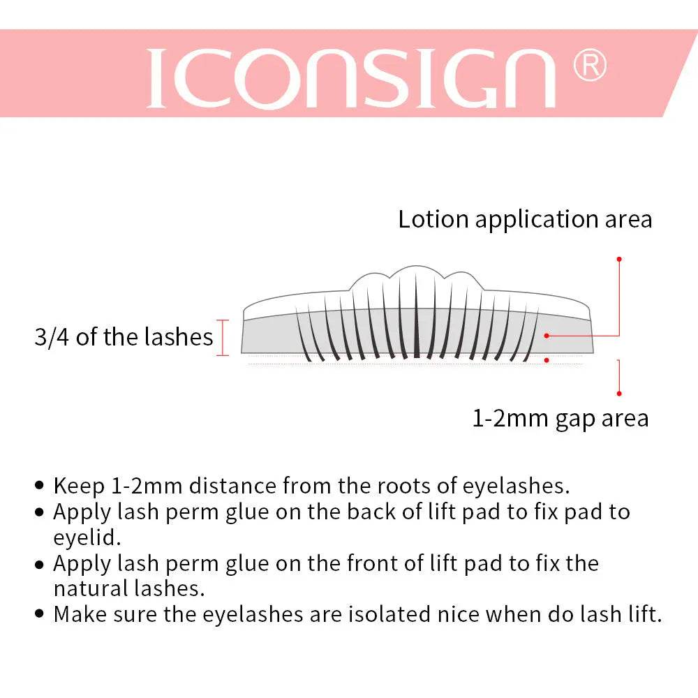 ICONSIGN Lash Lift Kit Lash Lifiting Eyelash Perming Kit Lash Curling Enhancer Eyes Makeup Tools US - ProTrendyz