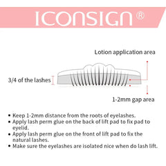 ICONSIGN Lash Lift Kit Lash Lifiting Eyelash Perming Kit Lash Curling Enhancer Eyes Makeup Tools US - ProTrendyz