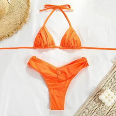 Ins Bikini Summer Beach Split Swimsuit Womens Clothing - ProTrendyz