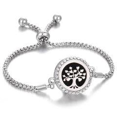 2024 New Kaleidoscope Aromatherapy Bracelet Perfume Essential Oil Diffuser Locket Bracelet Charms Women Aroma Diffuser Jewelry - ProTrendyz