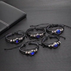 Zodiac Constellation Bracelet Braided Design Bracelet For Men Women Kids - ProTrendyz