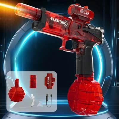 Fire Rat Electric Water Pistol Cool Light Full Automatic Water Spray Gun Summer Toy Sports Entertainment Children Gifts AC223 - ProTrendyz