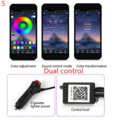 Car Fiber Optic Ambient Light Modified Car Interior Cool Light APP Rhythm Light - ProTrendyz