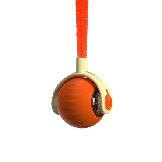 Pet Tug Ball Toy Motion-Activated Interactive Pets Cat Rolling Ball Toy With Bird Chirping Sound Pet Kitten Teaser Game Pet Products - ProTrendyz