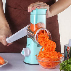 Manual Kitchen Accessories Multifunctional Round Mandoline Potato Slicer Vegetable Cutter Slicer Cheese Kitchen Gadgets - ProTrendyz