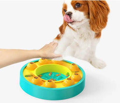 Dog Pets Puzzle Toys Slow Feeder Interactive Increase Puppy IQ Food Dispenser Slowly Eating NonSlip Bowl Pet Dogs Training Game - ProTrendyz