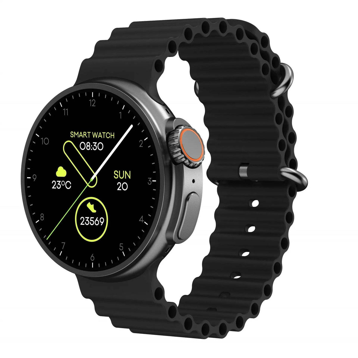 New K9 Smart Watch 1.39 Round Screen Encoder True Screw Clip Wireless Charging NFC Offline And Payment Function - ProTrendyz